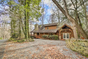 Walk to Golfing Grand Maggie Valley Cabin! Maggie Valley